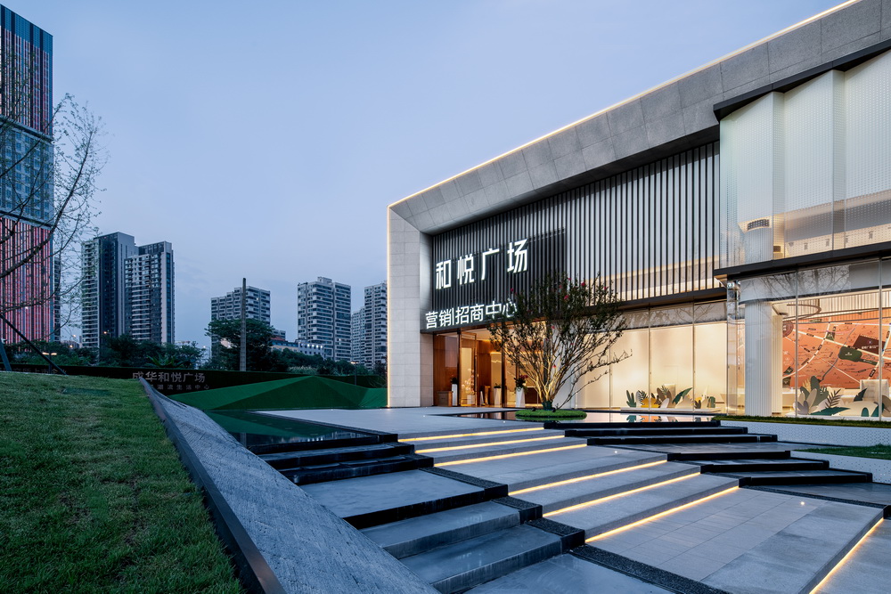 BIM建筑|成都成华和悦广场营销中心 / 汉嘉西南院 BIM建筑|成都成华和悦广场营销中心 / 汉嘉西南院
