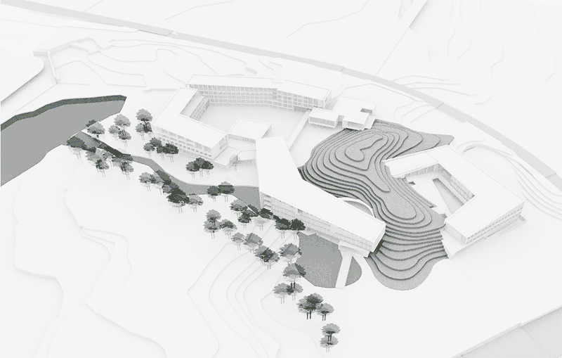 BIM建筑|顺势而为的空间赋形,浙江建德空港航空产学研基地/gad杰地设计 BIM建筑|顺势而为的空间赋形,浙江建德空港航空产学研基地/gad杰地设计