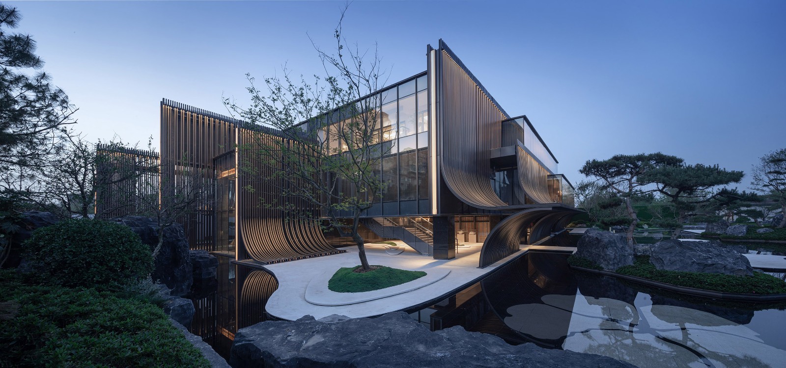 BIM建筑|美的禹洲·大河艺术馆/ PTA上海柏涛 BIM建筑|美的禹洲·大河艺术馆/ PTA上海柏涛