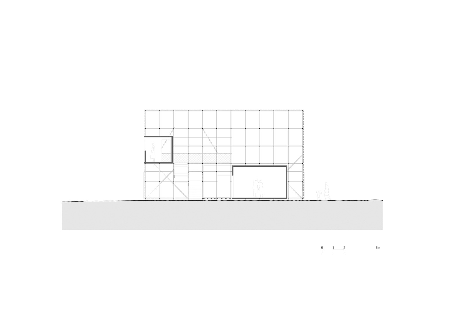 BIM建筑|晃神儿空间—阿那亚戏剧节“候鸟300”海滩临时美术馆/合木建筑工作室 BIM建筑|晃神儿空间—阿那亚戏剧节“候鸟300”海滩临时美术馆/合木建筑工作室