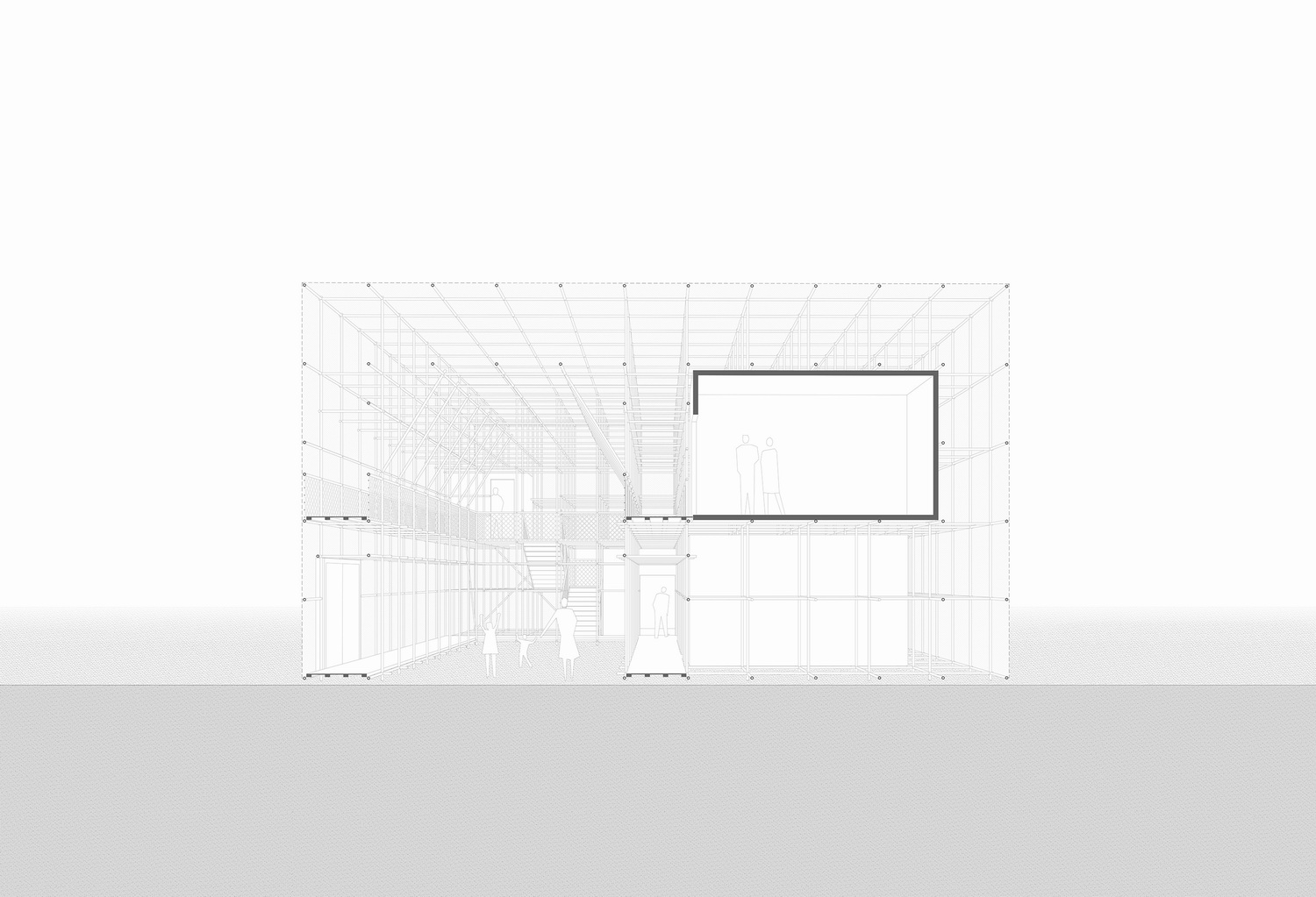BIM建筑|晃神儿空间—阿那亚戏剧节“候鸟300”海滩临时美术馆/合木建筑工作室 BIM建筑|晃神儿空间—阿那亚戏剧节“候鸟300”海滩临时美术馆/合木建筑工作室