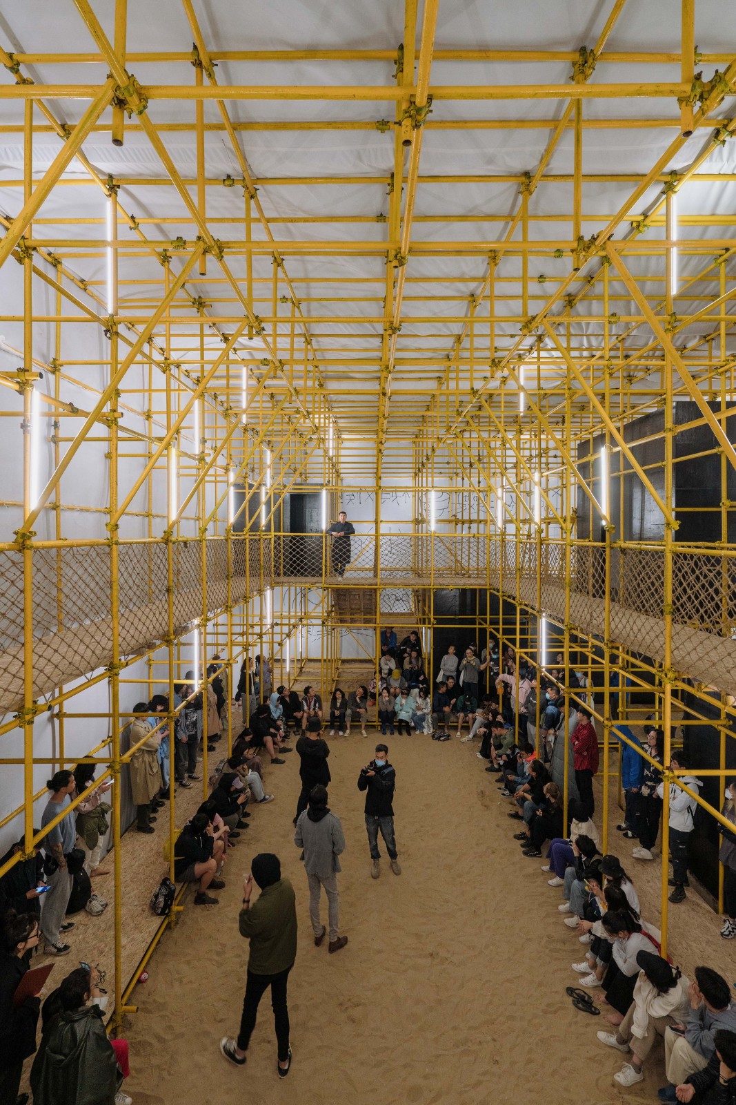 BIM建筑|晃神儿空间—阿那亚戏剧节“候鸟300”海滩临时美术馆/合木建筑工作室 BIM建筑|晃神儿空间—阿那亚戏剧节“候鸟300”海滩临时美术馆/合木建筑工作室