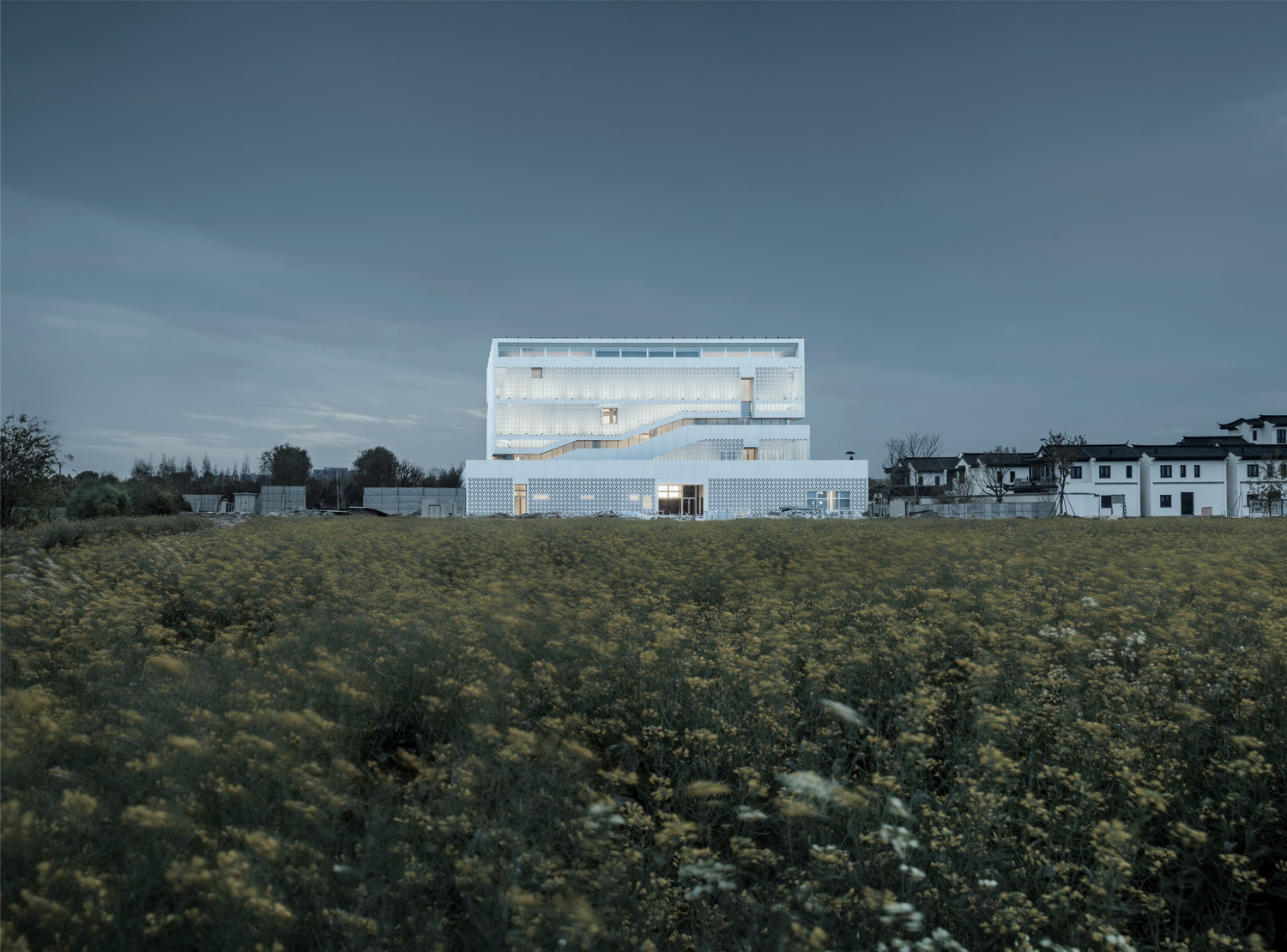 BIM建筑|“方仓圆廪”的田园理想,海门云谷农展馆/gad BIM建筑|“方仓圆廪”的田园理想,海门云谷农展馆/gad