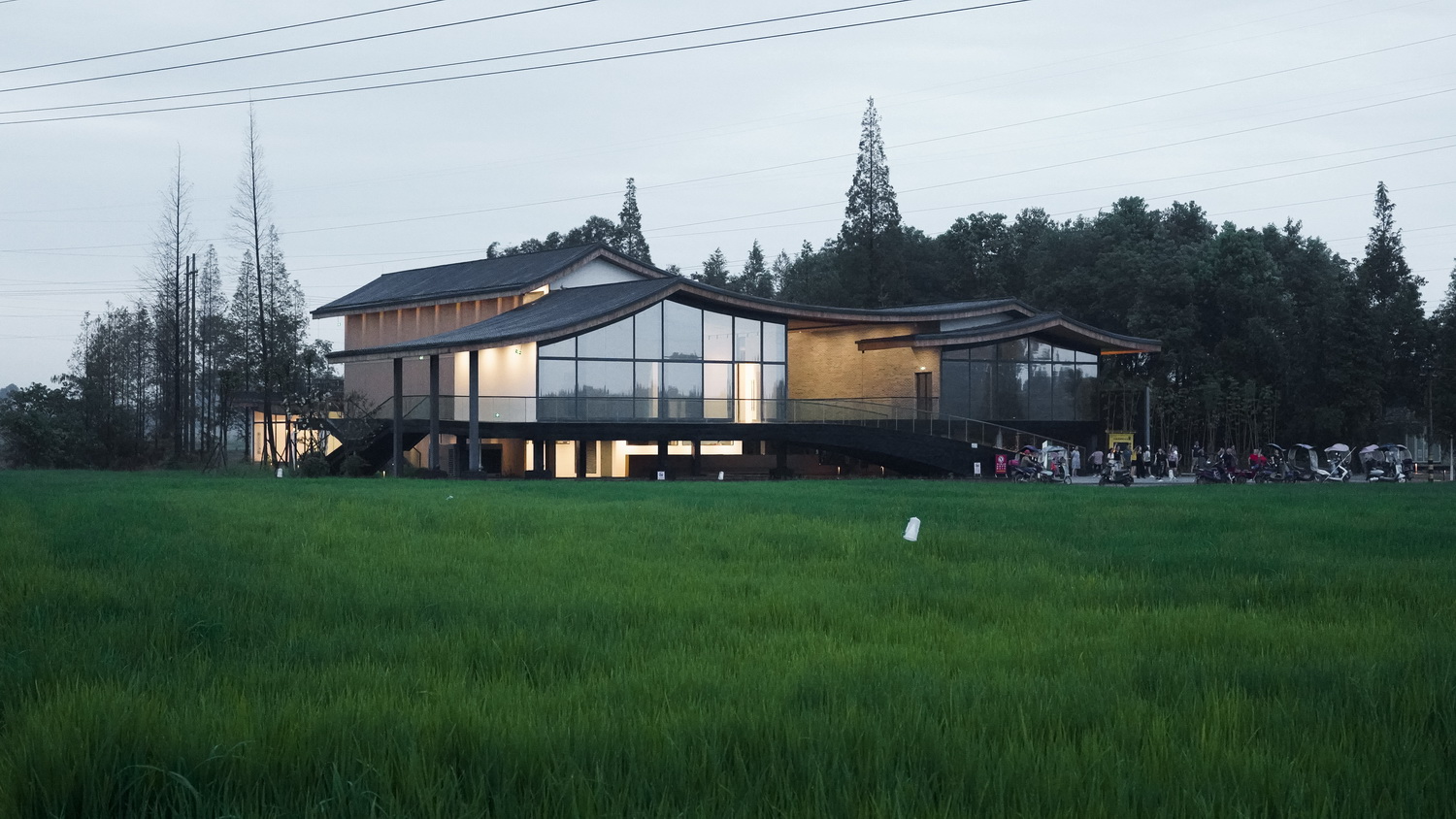 BIM建筑|最好的粮油在田间——耕田上的院子,村落中的乐园/小隐建筑事务所 BIM建筑|最好的粮油在田间——耕田上的院子,村落中的乐园/小隐建筑事务所