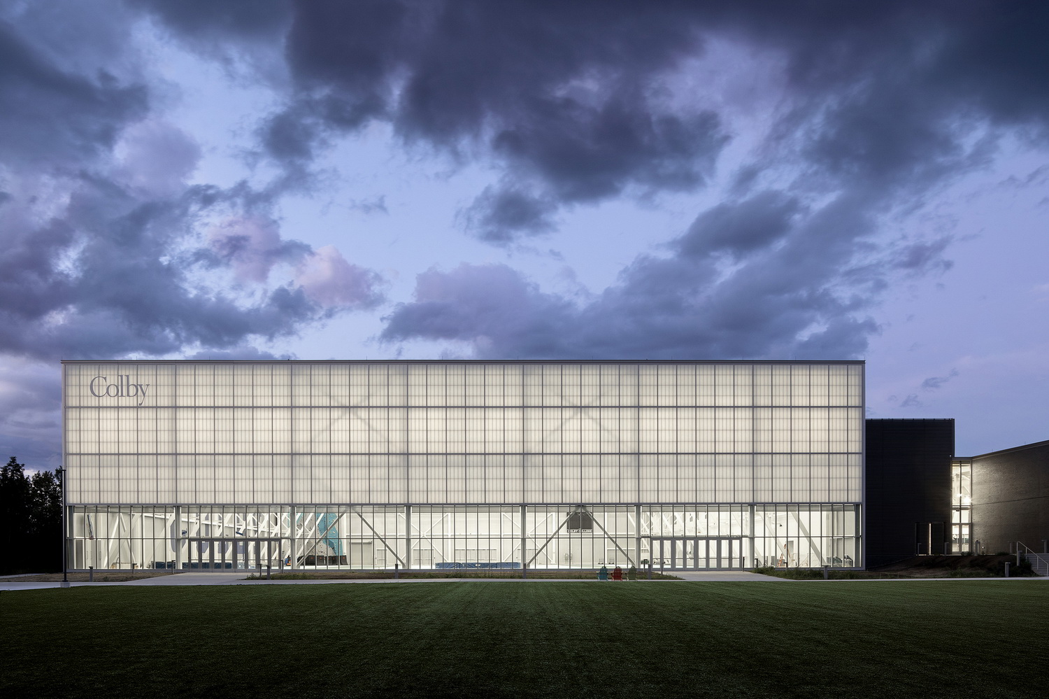 BIM建筑|白色方块-科尔比学院体育娱乐中心 Harold Alfond / Hopkins Architects + Sasaki BIM建筑|白色方块-科尔比学院体育娱乐中心 Harold Alfond / Hopkins Architects + Sasaki