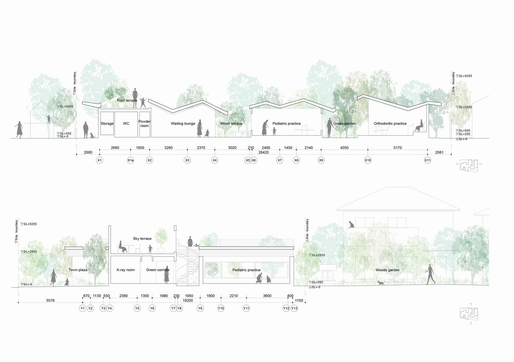 BIM建筑|林中牙医诊所 / Takashige Yamashita Office BIM建筑|林中牙医诊所 / Takashige Yamashita Office