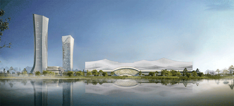 BIM建筑|长沙国际会议中心——柏涛蓝森联袂何镜堂院士团队,打造城市新名片/ 柏涛蓝森 BIM建筑|长沙国际会议中心——柏涛蓝森联袂何镜堂院士团队,打造城市新名片/ 柏涛蓝森
