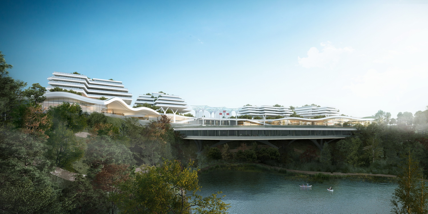 BIM建筑|森林Park+,共享垂直校区 | 重庆柏溪校区九年一贯制学校方案/中机中联工程有限公司 BIM建筑|森林Park+,共享垂直校区 | 重庆柏溪校区九年一贯制学校方案/中机中联工程有限公司