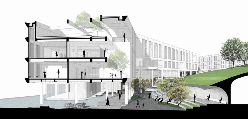 BIM建筑|顺势而为的空间赋形,浙江建德空港航空产学研基地/gad杰地设计 BIM建筑|顺势而为的空间赋形,浙江建德空港航空产学研基地/gad杰地设计