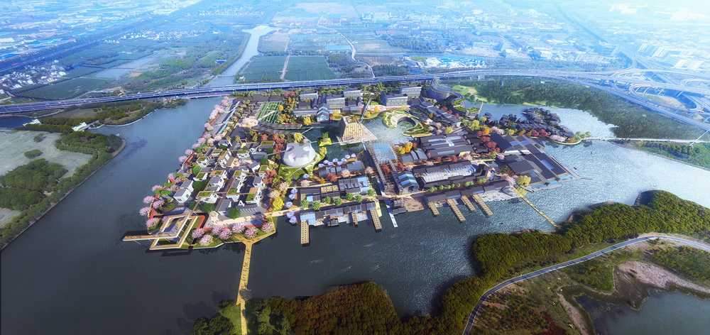 BIM建筑|苏州青苔中日工业设计村,再度打造滨水新地标/SPARK思邦 BIM建筑|苏州青苔中日工业设计村,再度打造滨水新地标/SPARK思邦
