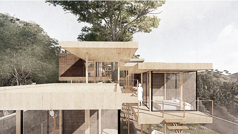 BIM建筑|山涧房 / 来建筑设计工作室 BIM建筑|山涧房 / 来建筑设计工作室