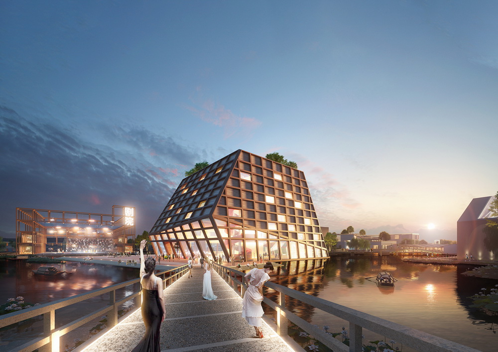 BIM建筑|苏州青苔中日工业设计村,再度打造滨水新地标/SPARK思邦 BIM建筑|苏州青苔中日工业设计村,再度打造滨水新地标/SPARK思邦