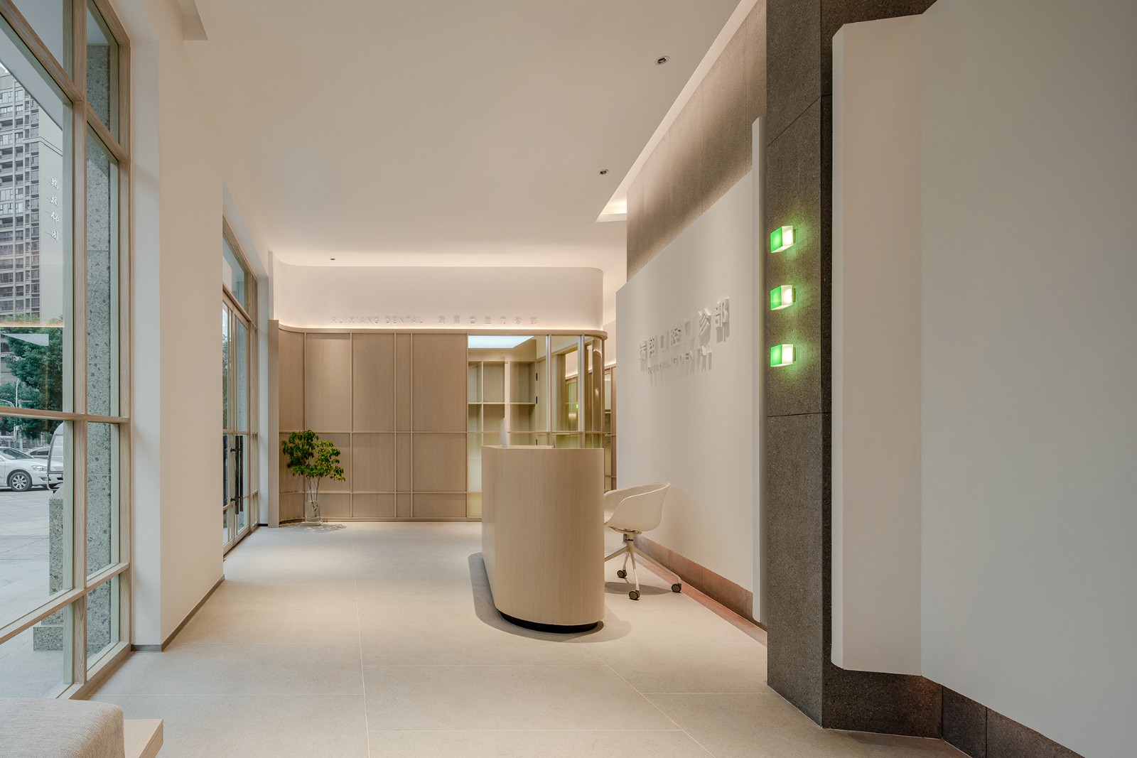 BIM建筑|瑞翔口腔,一间轻松又宁静的诊所/王韦航室内设计 BIM建筑|瑞翔口腔,一间轻松又宁静的诊所/王韦航室内设计