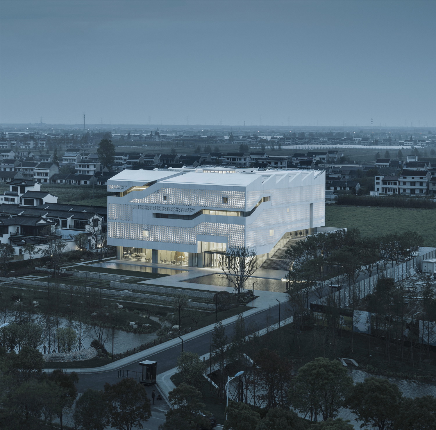 BIM建筑|“方仓圆廪”的田园理想,海门云谷农展馆/gad BIM建筑|“方仓圆廪”的田园理想,海门云谷农展馆/gad