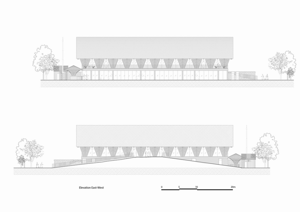 BIM建筑|大跨度拱形竹梁,Casamia 社区之家 / VTN Architects BIM建筑|大跨度拱形竹梁,Casamia 社区之家 / VTN Architects