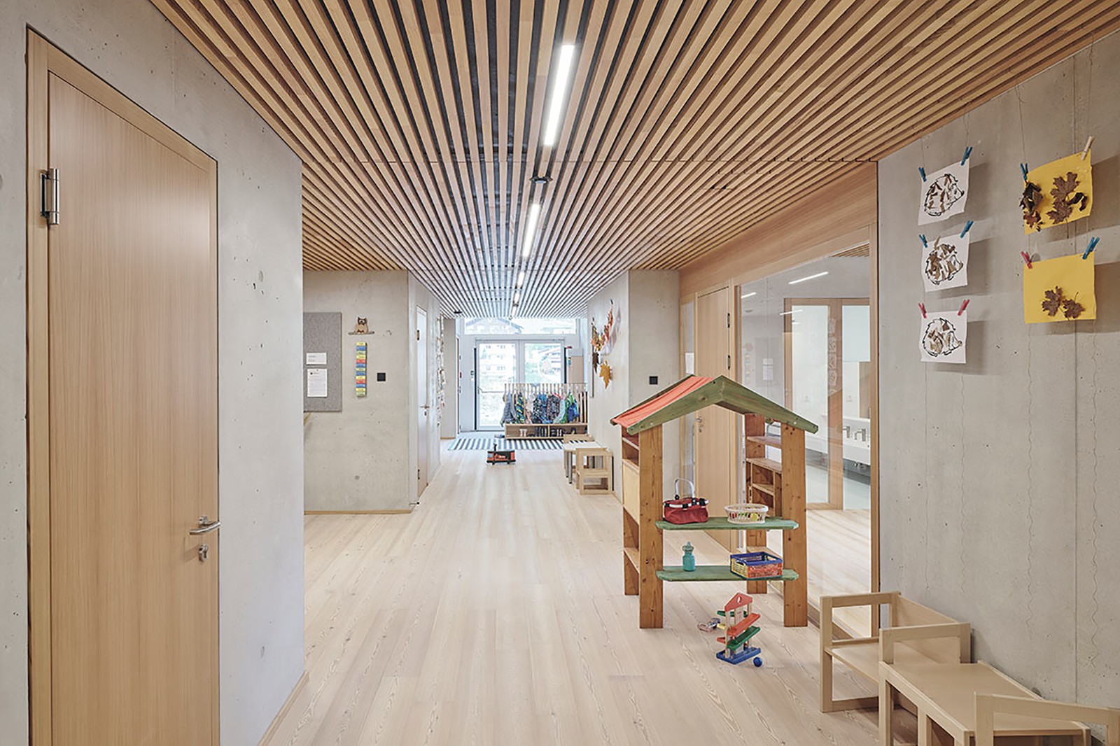 BIM建筑|威尔德舍瑙的托儿所和日托班 / Unisono Architekten + Kraft:Werk Architektur BIM建筑|威尔德舍瑙的托儿所和日托班 / Unisono Architekten + Kraft:Werk Architektur