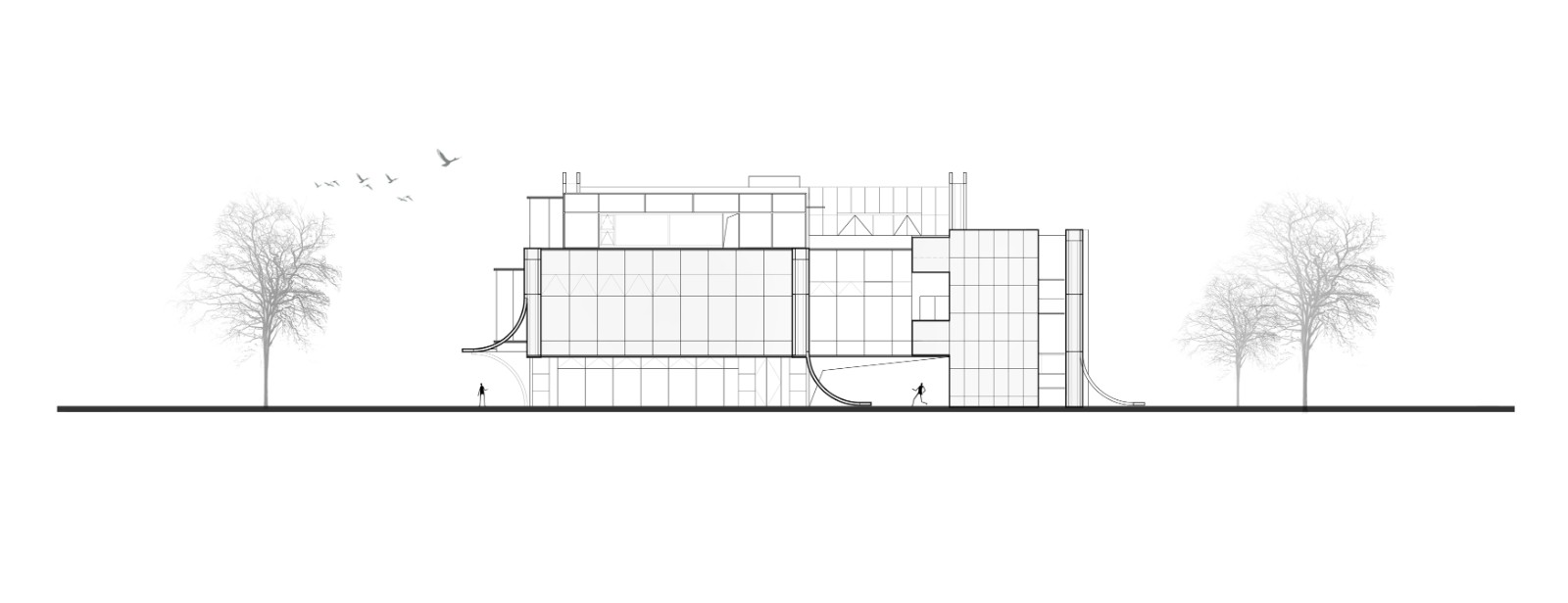 BIM建筑|美的禹洲·大河艺术馆/ PTA上海柏涛 BIM建筑|美的禹洲·大河艺术馆/ PTA上海柏涛