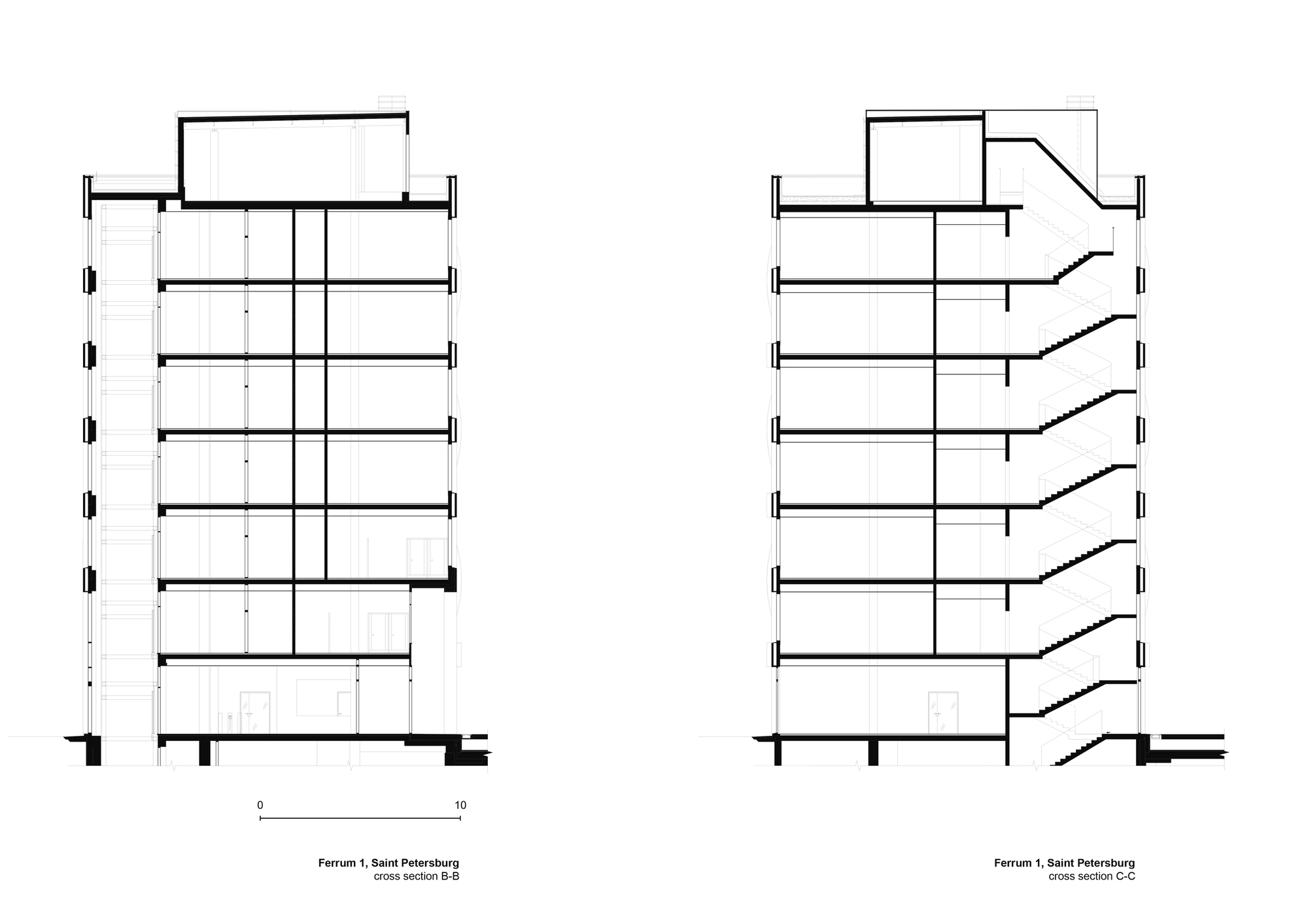 BIM建筑|Ferrum 1 办公大楼 / Tchoban Voss Architekten BIM建筑|Ferrum 1 办公大楼 / Tchoban Voss Architekten
