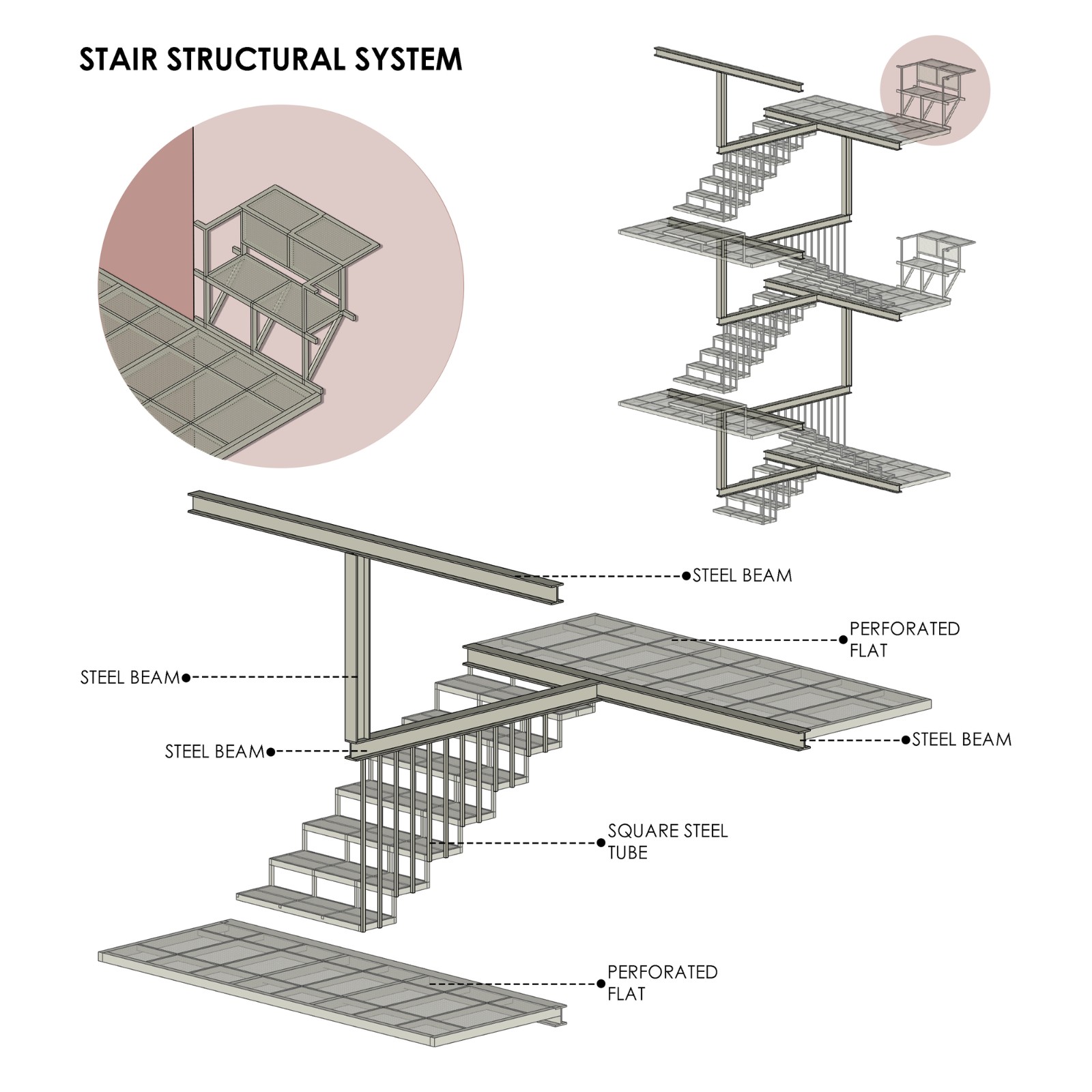 BIM建筑|\'逐步堆叠‘ 红区寄宿公寓 / Ismail Solehudin Architecture BIM建筑|\'逐步堆叠‘ 红区寄宿公寓 / Ismail Solehudin Architecture
