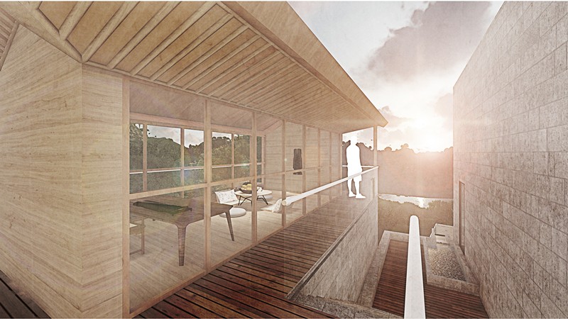 BIM建筑|山涧房 / 来建筑设计工作室 BIM建筑|山涧房 / 来建筑设计工作室