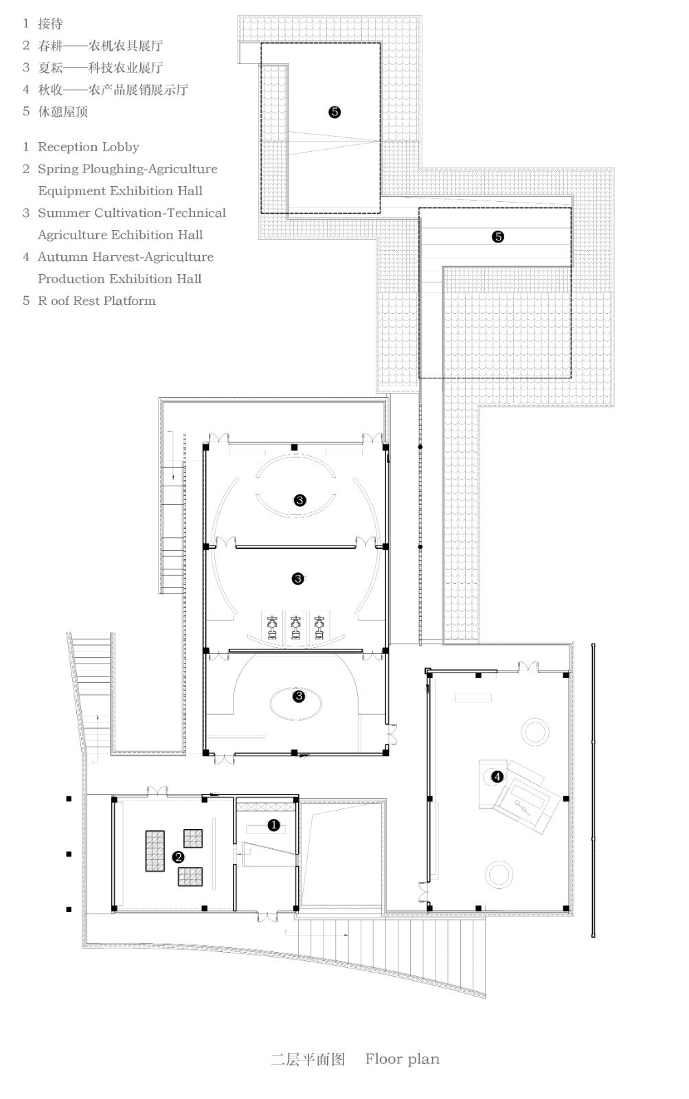 BIM建筑|最好的粮油在田间——耕田上的院子,村落中的乐园/小隐建筑事务所 BIM建筑|最好的粮油在田间——耕田上的院子,村落中的乐园/小隐建筑事务所