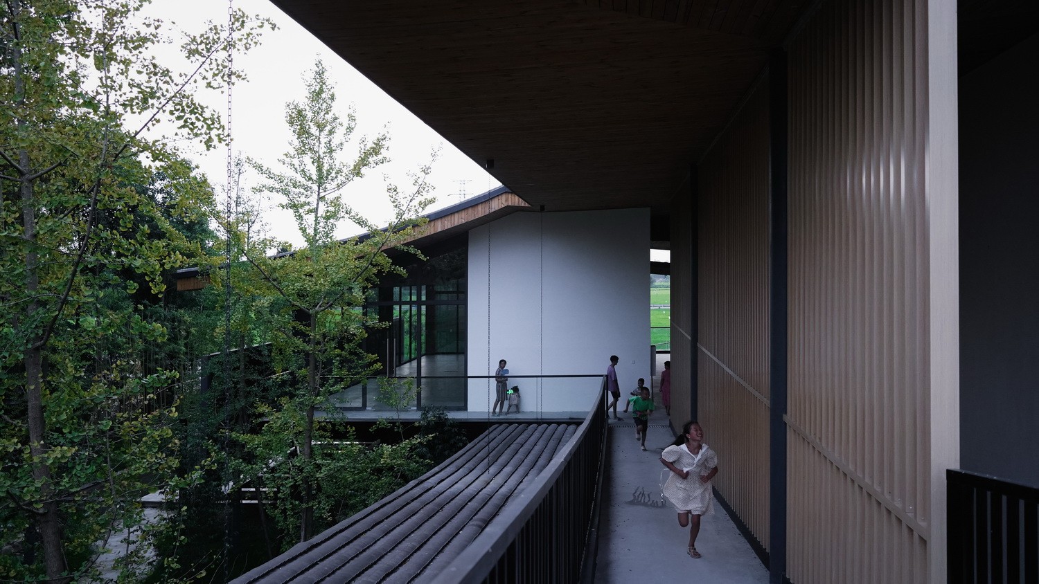 BIM建筑|最好的粮油在田间——耕田上的院子,村落中的乐园/小隐建筑事务所 BIM建筑|最好的粮油在田间——耕田上的院子,村落中的乐园/小隐建筑事务所