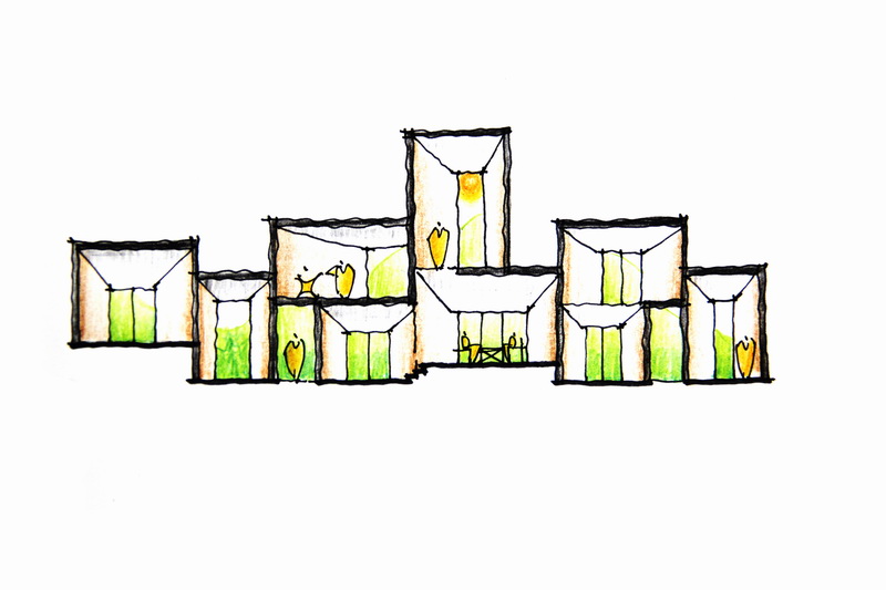BIM建筑|山涧房 / 来建筑设计工作室 BIM建筑|山涧房 / 来建筑设计工作室