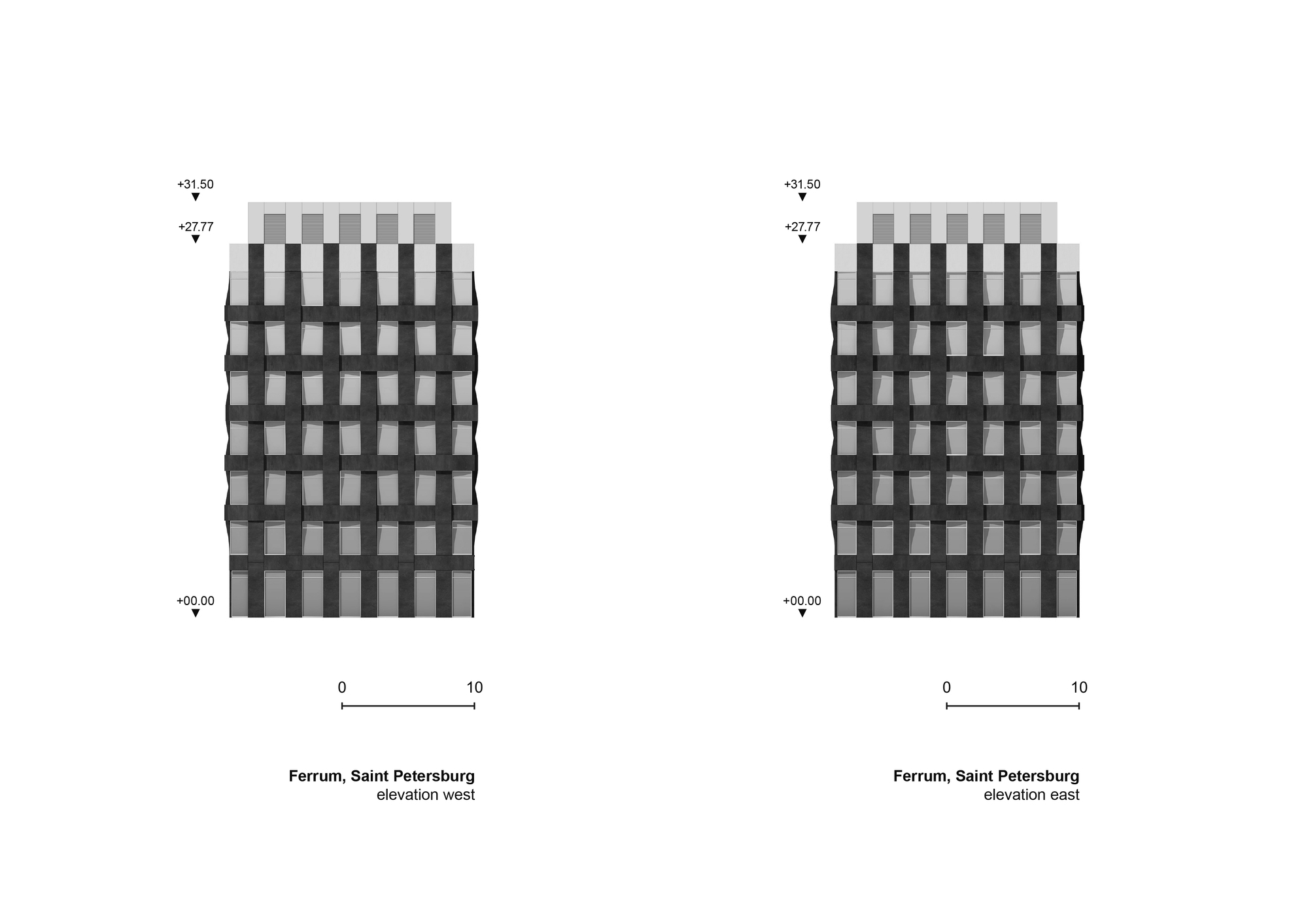 BIM建筑|Ferrum 1 办公大楼 / Tchoban Voss Architekten BIM建筑|Ferrum 1 办公大楼 / Tchoban Voss Architekten