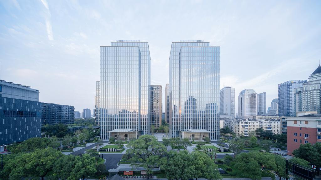 BIM建筑|谦和的城市原点,杭州滨绿大厦 / gad BIM建筑|谦和的城市原点,杭州滨绿大厦 / gad