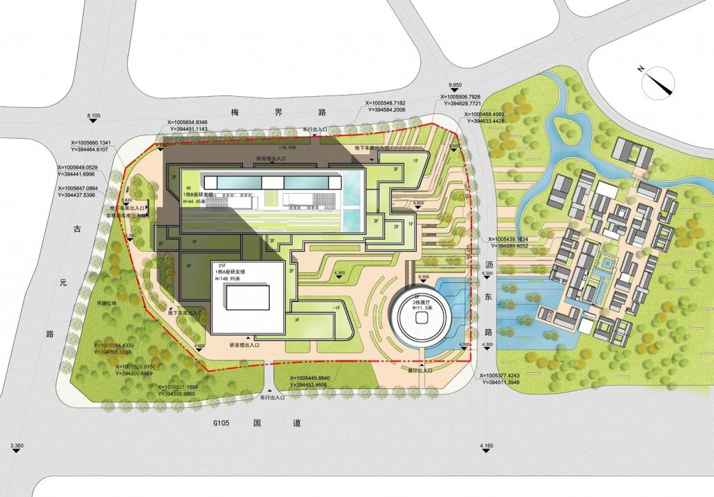 BIM建筑|珠海格力三溪科创小镇首期建设项目设计 / 深圳市建筑设计研究总院有限公司 BIM建筑|珠海格力三溪科创小镇首期建设项目设计 / 深圳市建筑设计研究总院有限公司