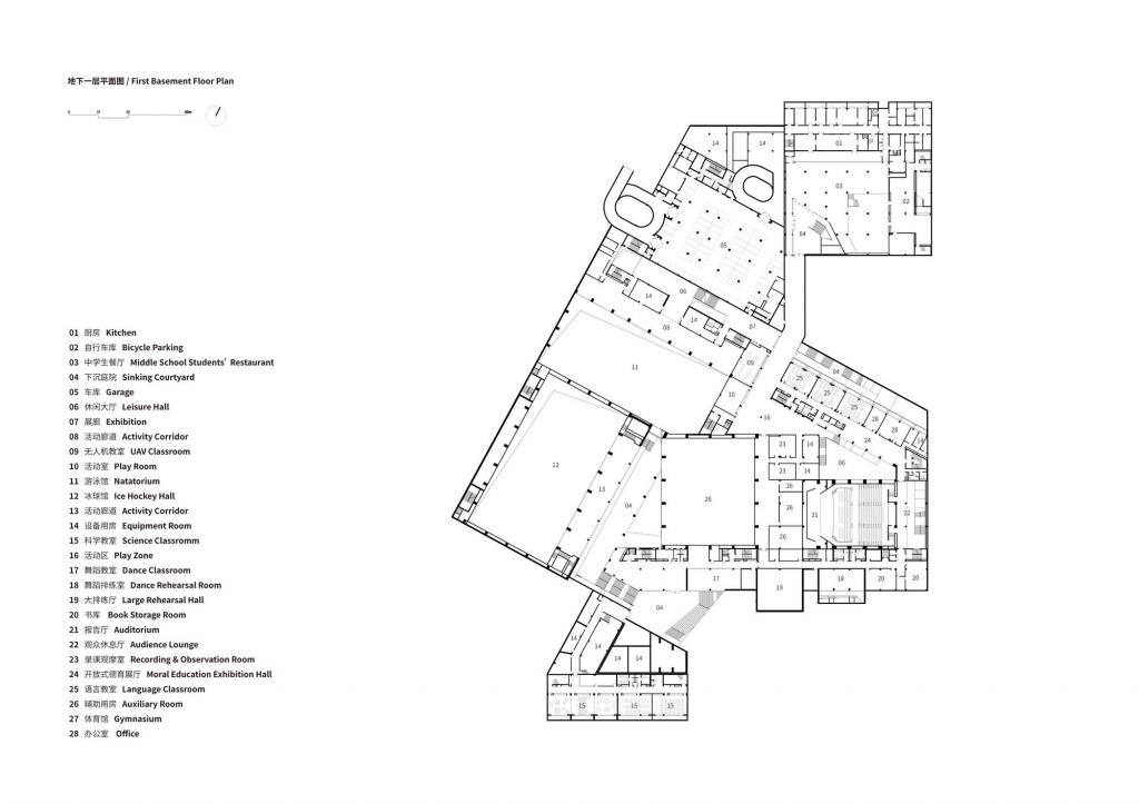 BIM建筑|北京人大附中航天城学校 / 北京市建筑设计研究院 BIM建筑|北京人大附中航天城学校 / 北京市建筑设计研究院