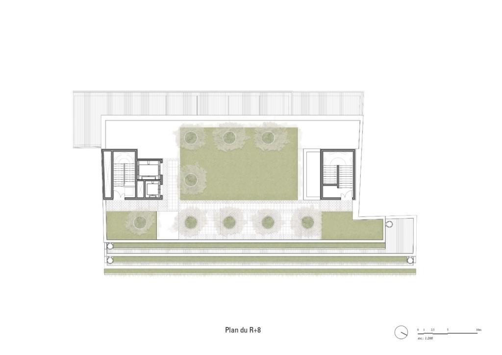 BIM建筑|未来城市缩影:M大楼 / Triptyque Architecture BIM建筑|未来城市缩影:M大楼 / Triptyque Architecture