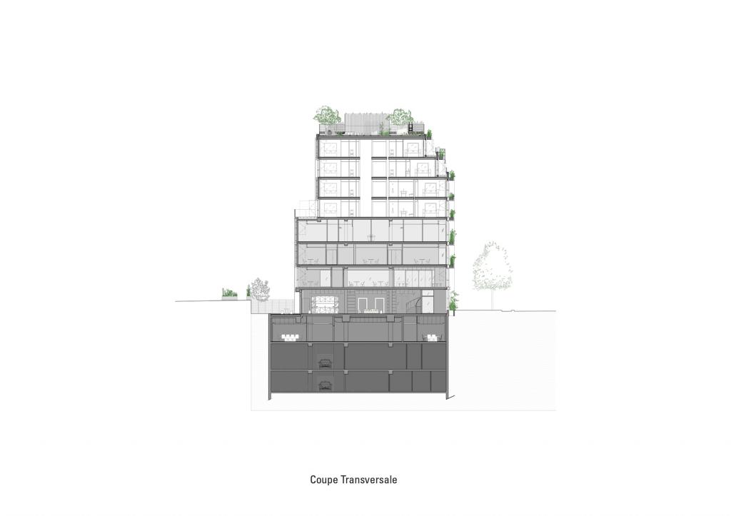 BIM建筑|未来城市缩影:M大楼 / Triptyque Architecture BIM建筑|未来城市缩影:M大楼 / Triptyque Architecture