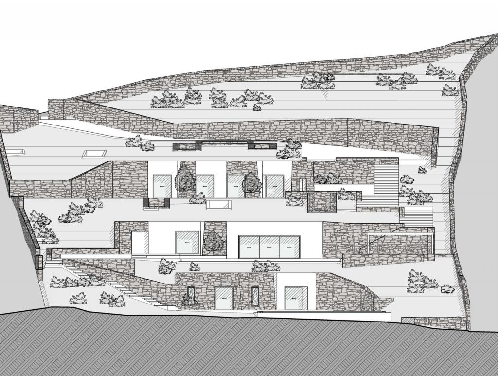 BIM建筑|安提帕洛斯岛的地下私人别墅 / Tsolakis Architects BIM建筑|安提帕洛斯岛的地下私人别墅 / Tsolakis Architects