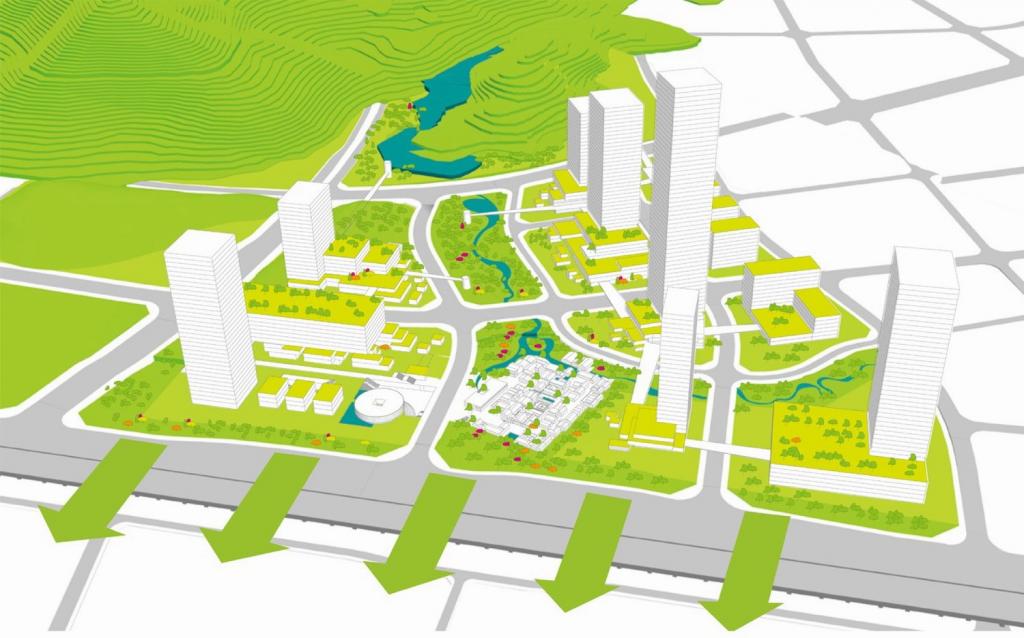 BIM建筑|珠海格力三溪科创小镇首期建设项目设计 / 深圳市建筑设计研究总院有限公司 BIM建筑|珠海格力三溪科创小镇首期建设项目设计 / 深圳市建筑设计研究总院有限公司