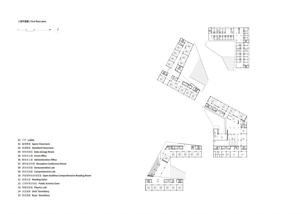 BIM建筑|北京人大附中航天城学校 / 北京市建筑设计研究院 BIM建筑|北京人大附中航天城学校 / 北京市建筑设计研究院