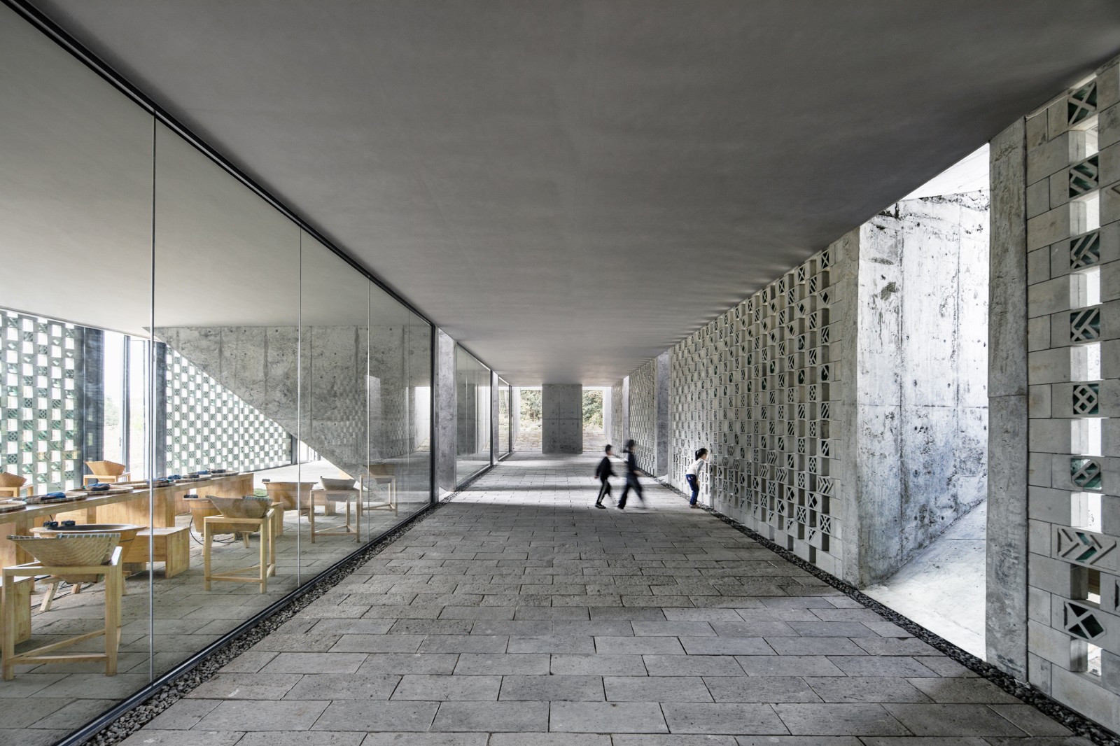 BIM建筑|景宁惠明茶工坊/ DnA_Design and Architecture BIM建筑|景宁惠明茶工坊/ DnA_Design and Architecture