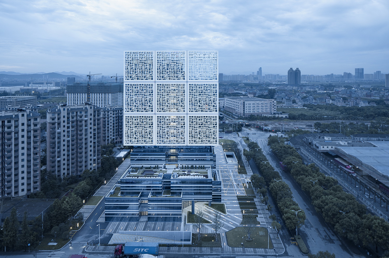 BIM建筑|“能量魔方” 萧山科技城创业谷 / 浙江大学建筑设计研究院有限公司 BIM建筑|“能量魔方” 萧山科技城创业谷 / 浙江大学建筑设计研究院有限公司