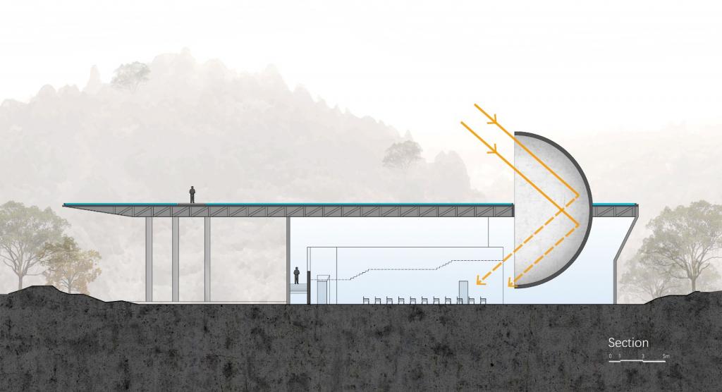 BIM建筑|极致的乡愁——泰安九女峰“故乡的月”仪式堂 / 袈蓝建筑 BIM建筑|极致的乡愁——泰安九女峰“故乡的月”仪式堂 / 袈蓝建筑