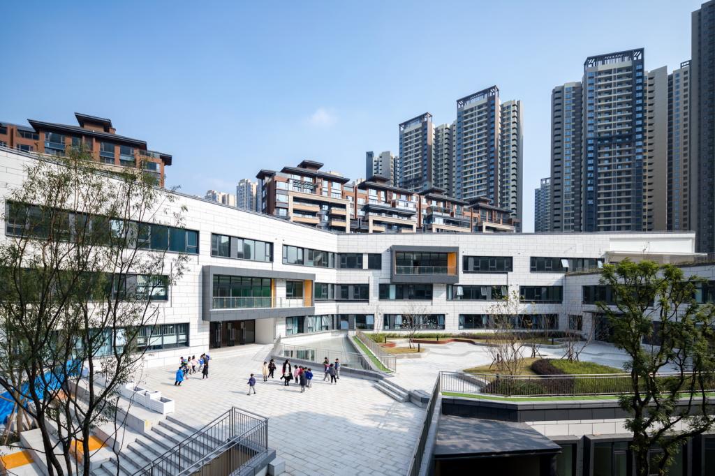 BIM建筑|龙泉天立小学及幼儿园 / 间至设计 BIM建筑|龙泉天立小学及幼儿园 / 间至设计