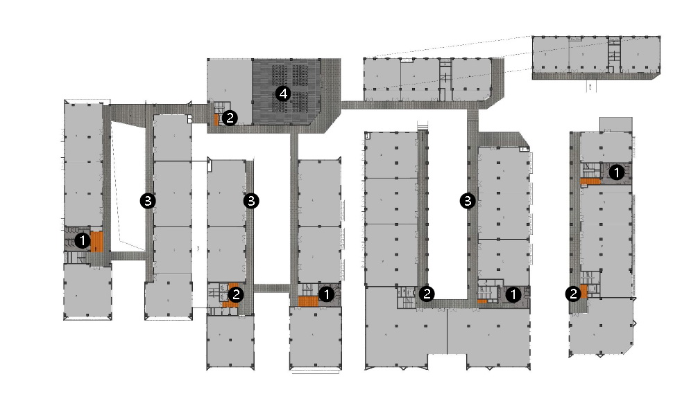 BIM建筑|打开脑洞、创意回路——8号桥沈半路文创办公园区改造 / 予舍予筑 BIM建筑|打开脑洞、创意回路——8号桥沈半路文创办公园区改造 / 予舍予筑
