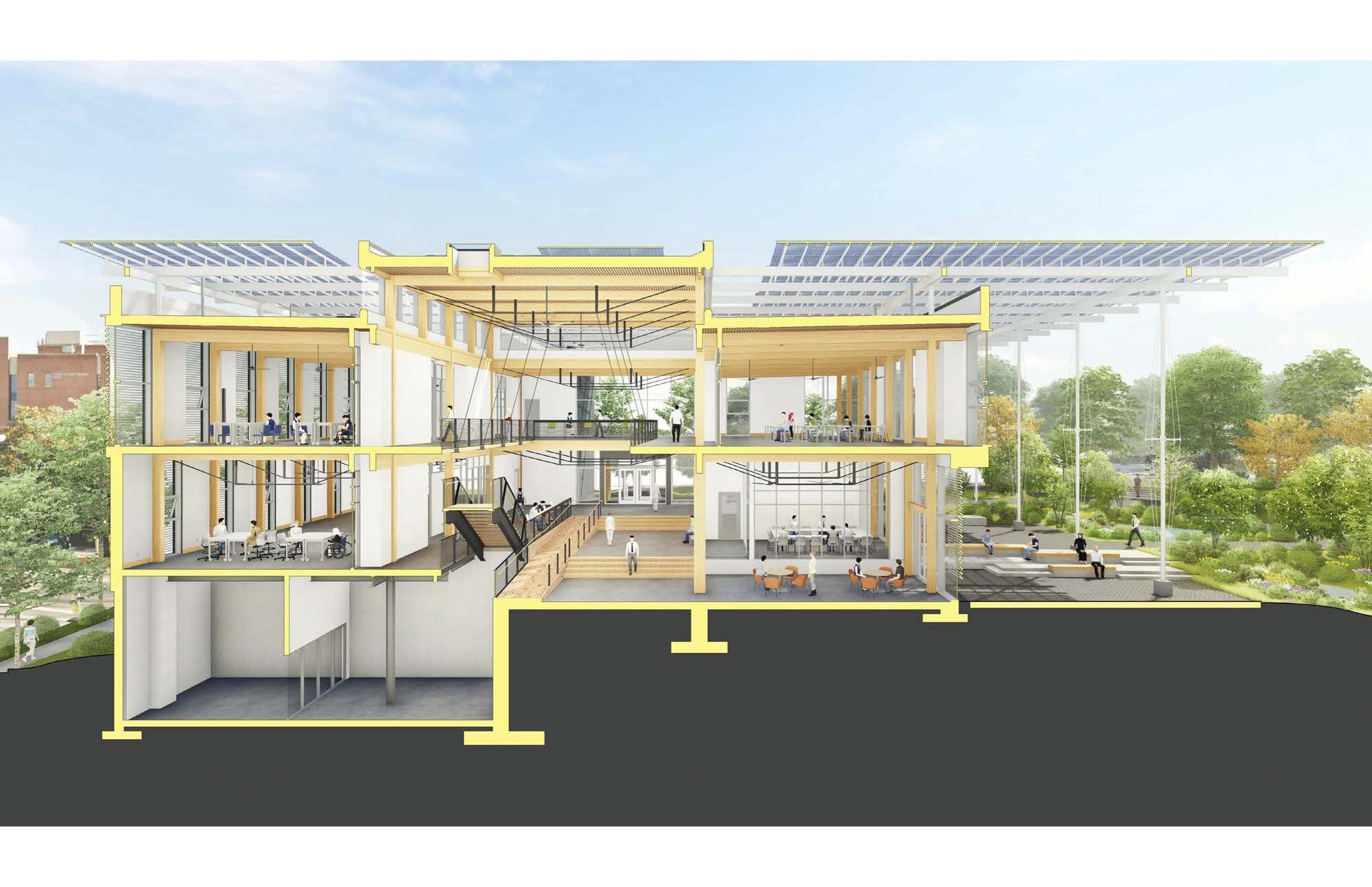 BIM建筑|Kendeda 大楼,创新可持续设计 / Miller Hull Partnership BIM建筑|Kendeda 大楼,创新可持续设计 / Miller Hull Partnership