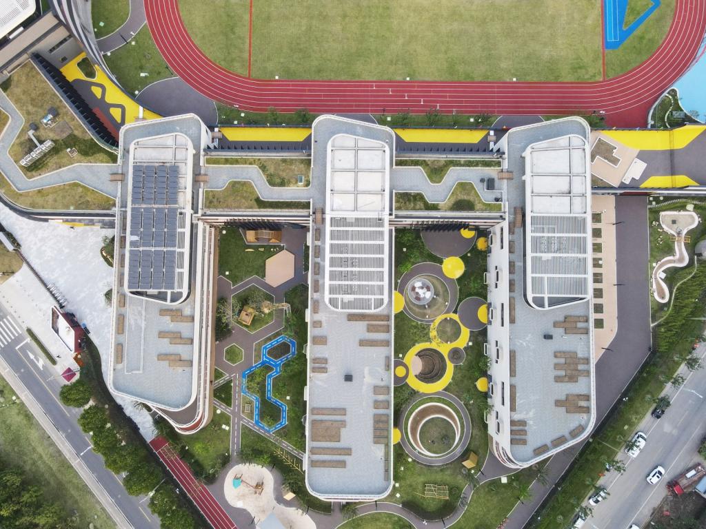 BIM建筑|苏州科技城天佑实验小学及幼儿园 / BAU BIM建筑|苏州科技城天佑实验小学及幼儿园 / BAU