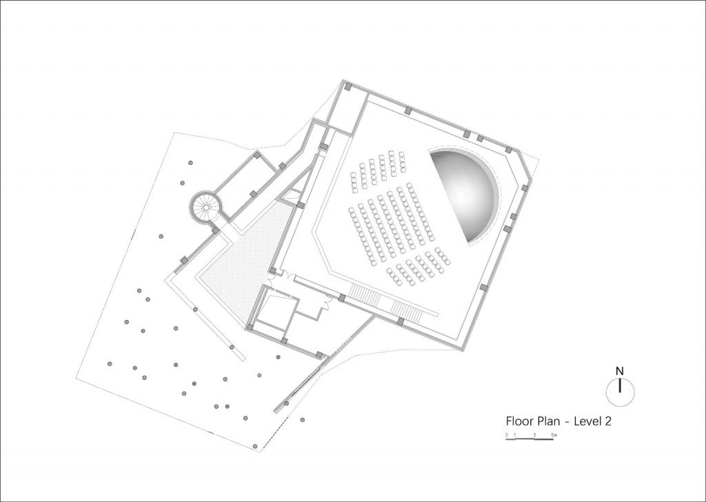 BIM建筑|极致的乡愁——泰安九女峰“故乡的月”仪式堂 / 袈蓝建筑 BIM建筑|极致的乡愁——泰安九女峰“故乡的月”仪式堂 / 袈蓝建筑