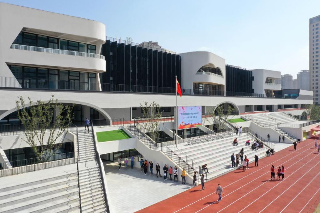 BIM建筑|苏州科技城天佑实验小学及幼儿园 / BAU BIM建筑|苏州科技城天佑实验小学及幼儿园 / BAU
