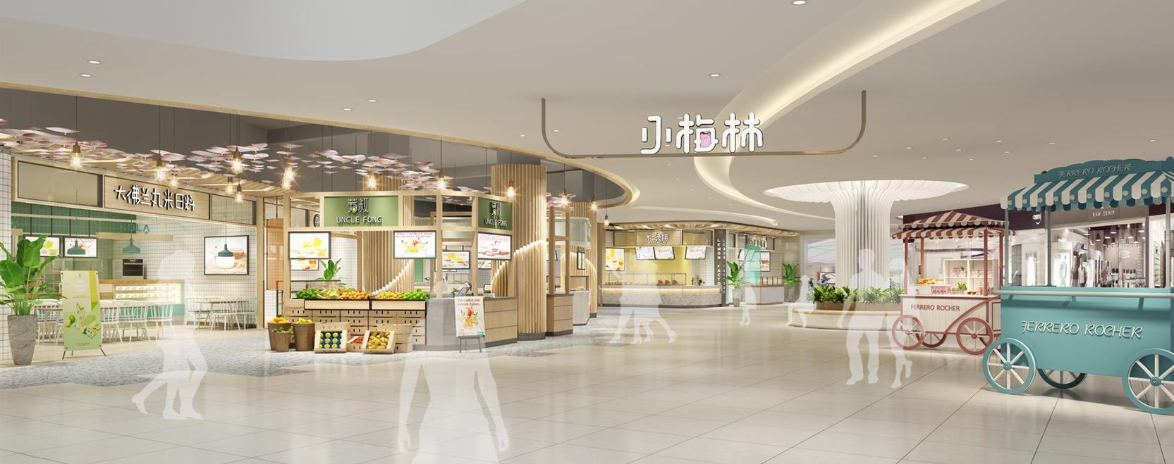 BIM建筑|深圳上梅林之卓悦汇小梅林——“漫步游园” ▏金枫设计 BIM建筑|深圳上梅林之卓悦汇小梅林——“漫步游园” ▏金枫设计