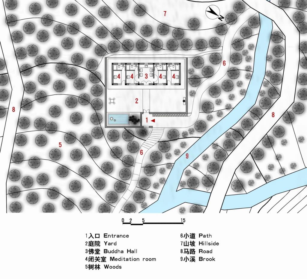 BIM建筑|山禅水定——大和禅院扩建设计 / 上海善祥建筑 BIM建筑|山禅水定——大和禅院扩建设计 / 上海善祥建筑