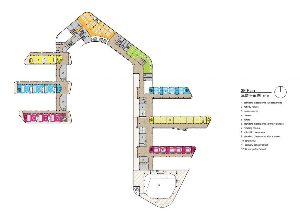 BIM建筑|苏州科技城天佑实验小学及幼儿园 / BAU BIM建筑|苏州科技城天佑实验小学及幼儿园 / BAU