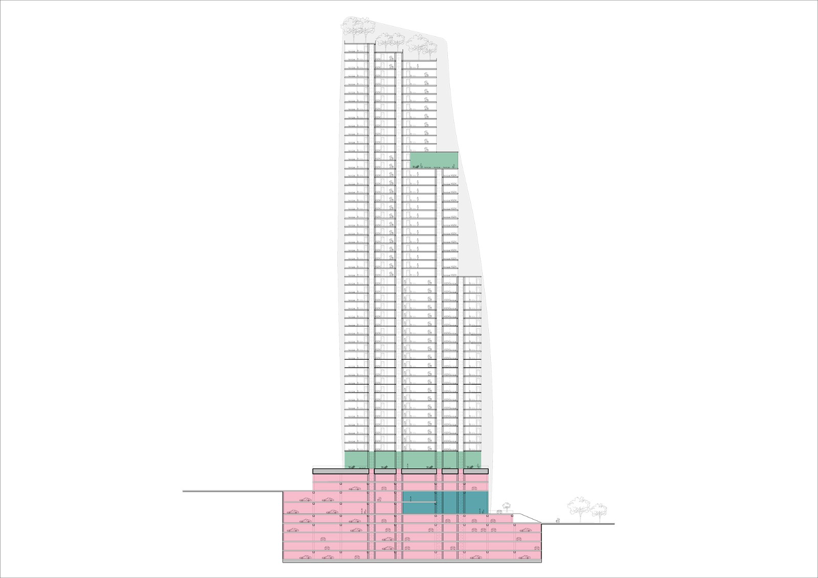 BIM建筑|Arté MK超高层住宅酒店综合体 / SPARK BIM建筑|Arté MK超高层住宅酒店综合体 / SPARK
