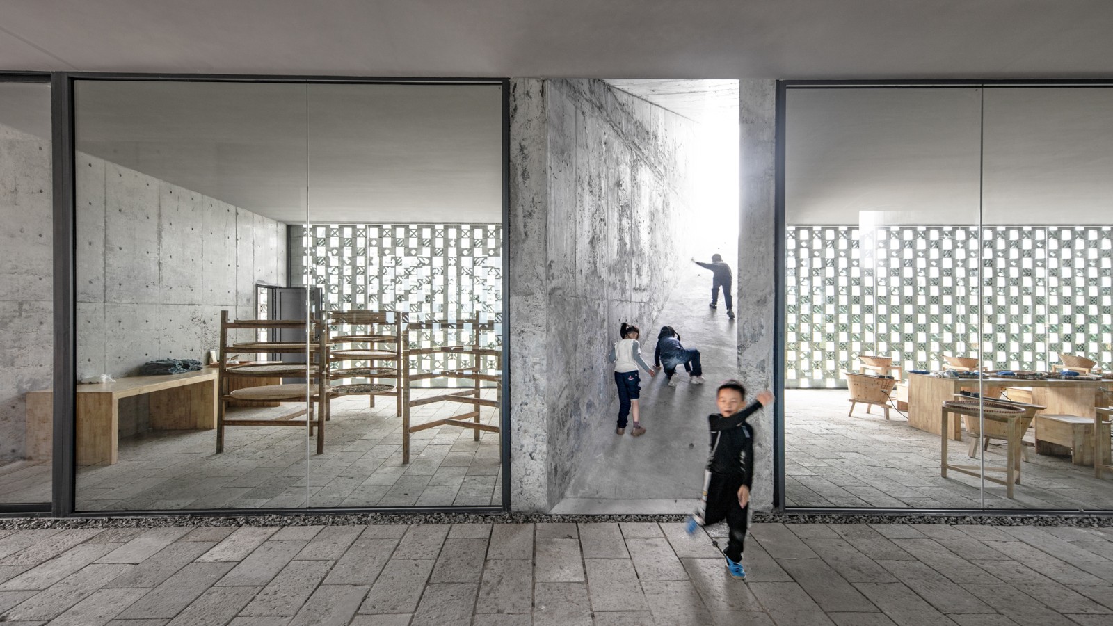 BIM建筑|景宁惠明茶工坊/ DnA_Design and Architecture BIM建筑|景宁惠明茶工坊/ DnA_Design and Architecture